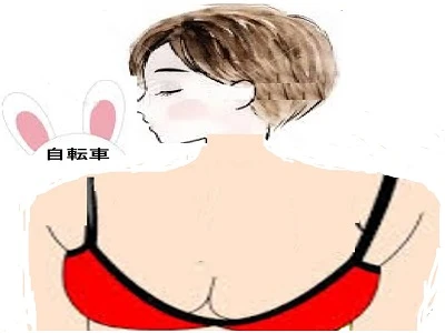 子ウサギ自転車