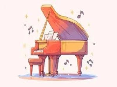 ファッションモデルのピアニスト